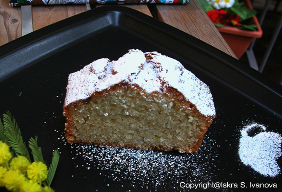 Plum cake al cocco (a basso contenuto di colesterolo)